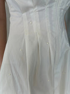GALE DRESS ANTIQUE WHITE