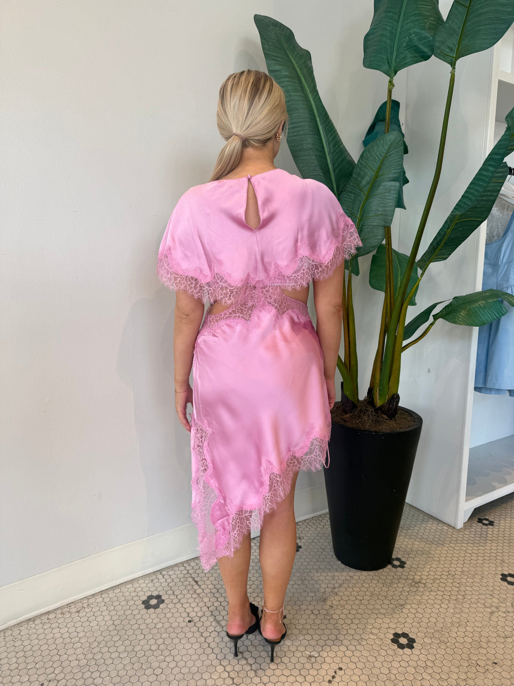 MAYCI DRESS PASTELL LILAC