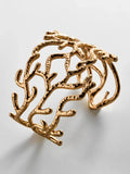 GOLD CORAL CUFF