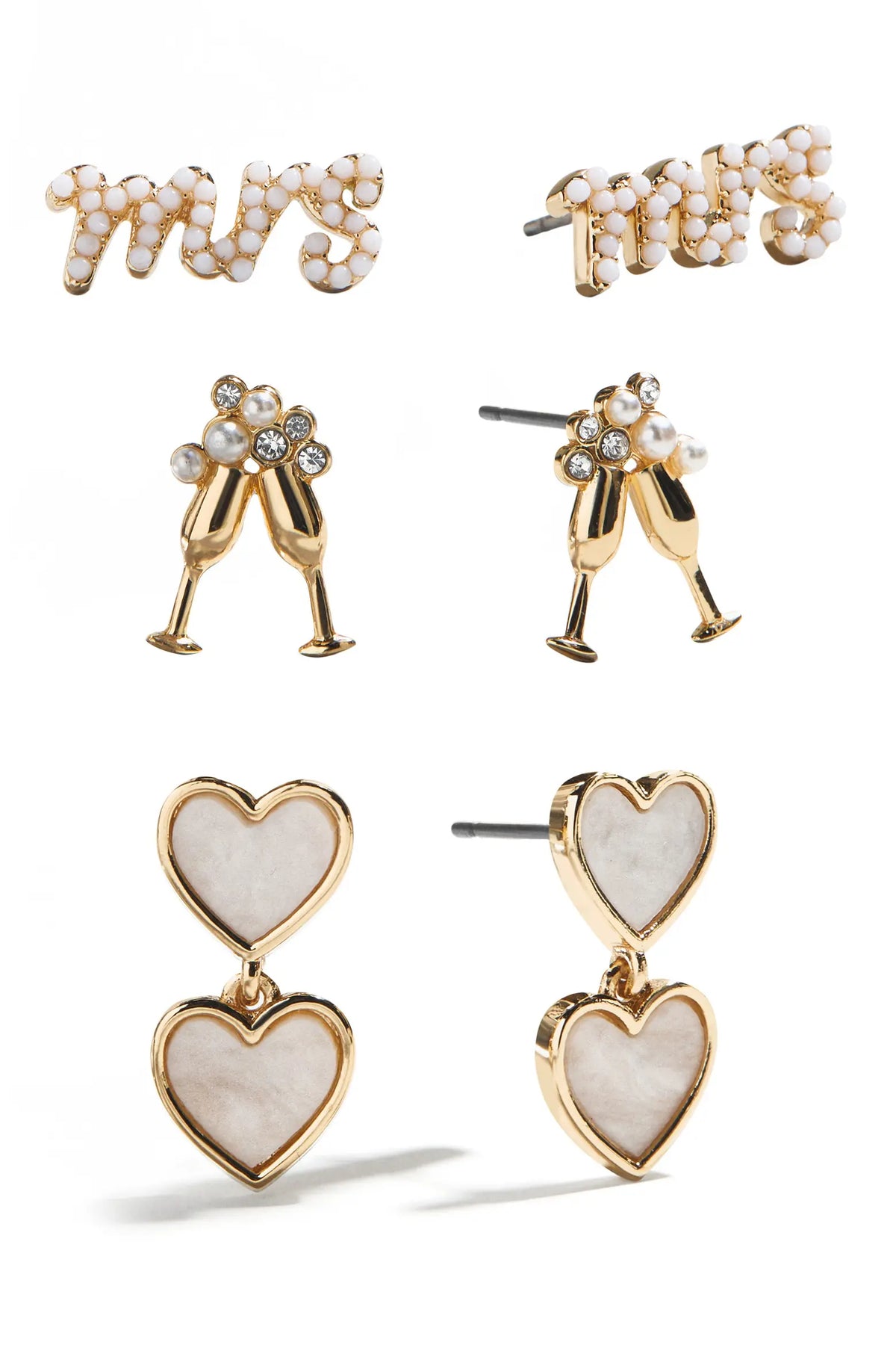 HAPPILY EVER AFTER BRIDAL EARRING SET