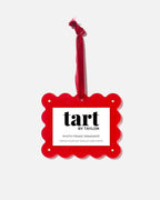 RED FRAME ORNAMENT