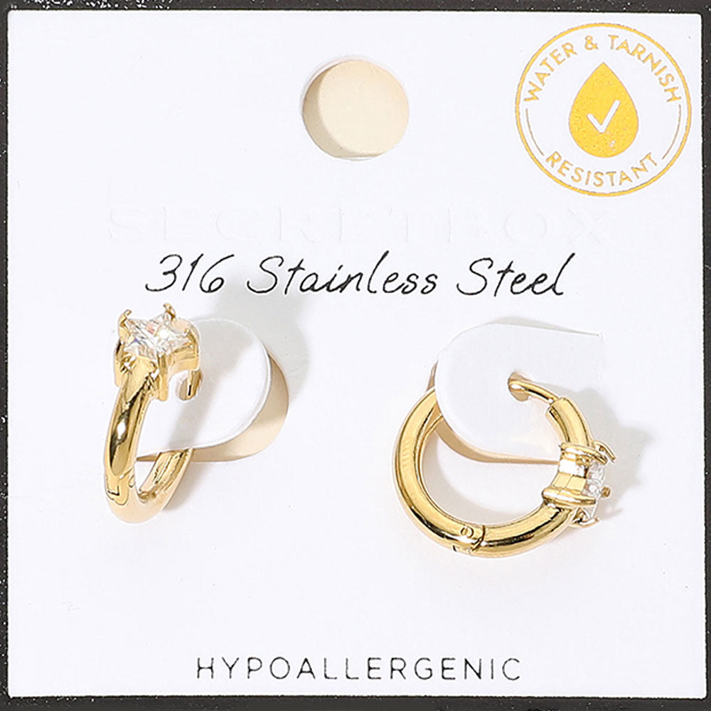 GOLD RHINESTONE HUGGIES