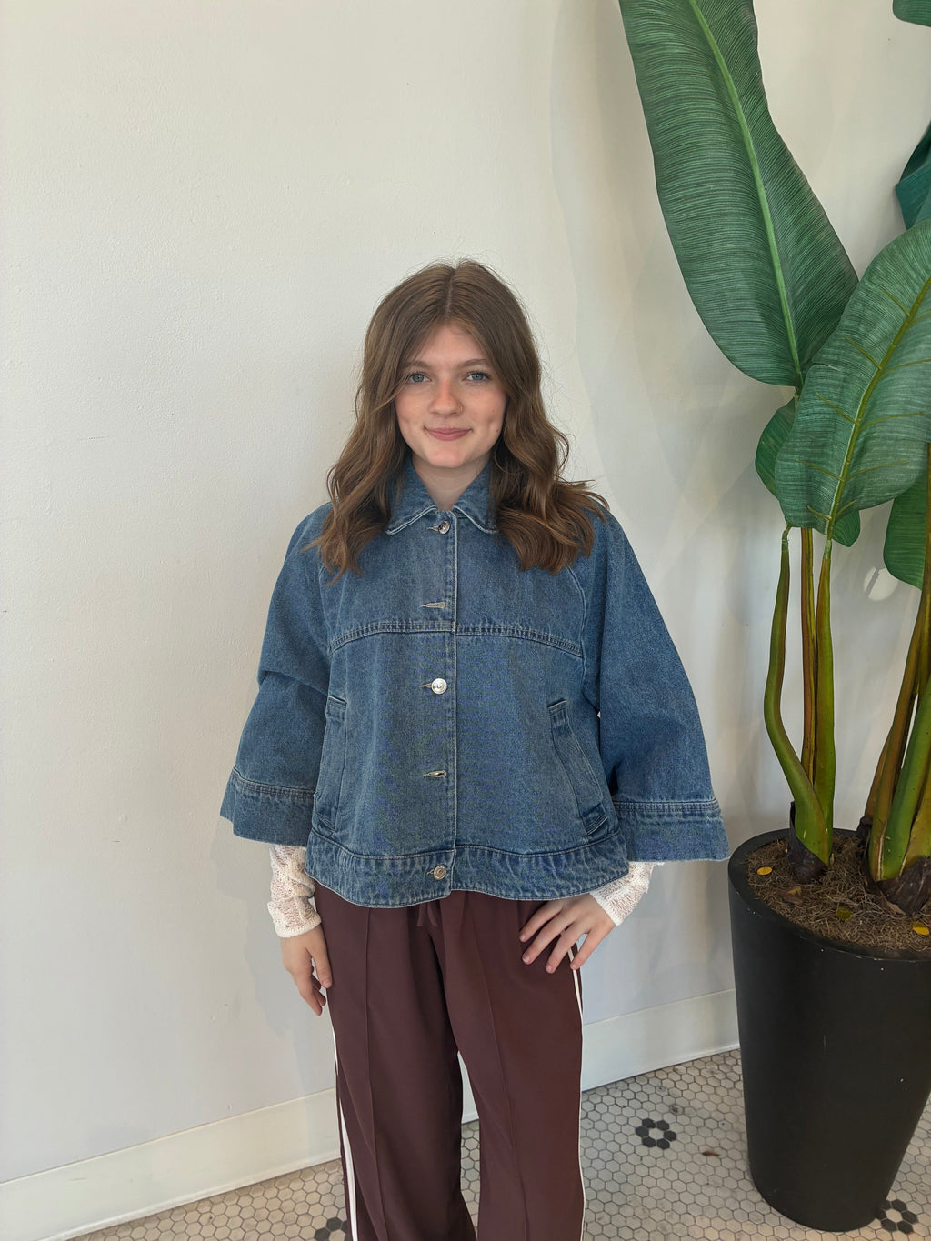 RHODE JACKET DENIM ARUBA BLUE