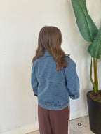 RHODE JACKET DENIM ARUBA BLUE