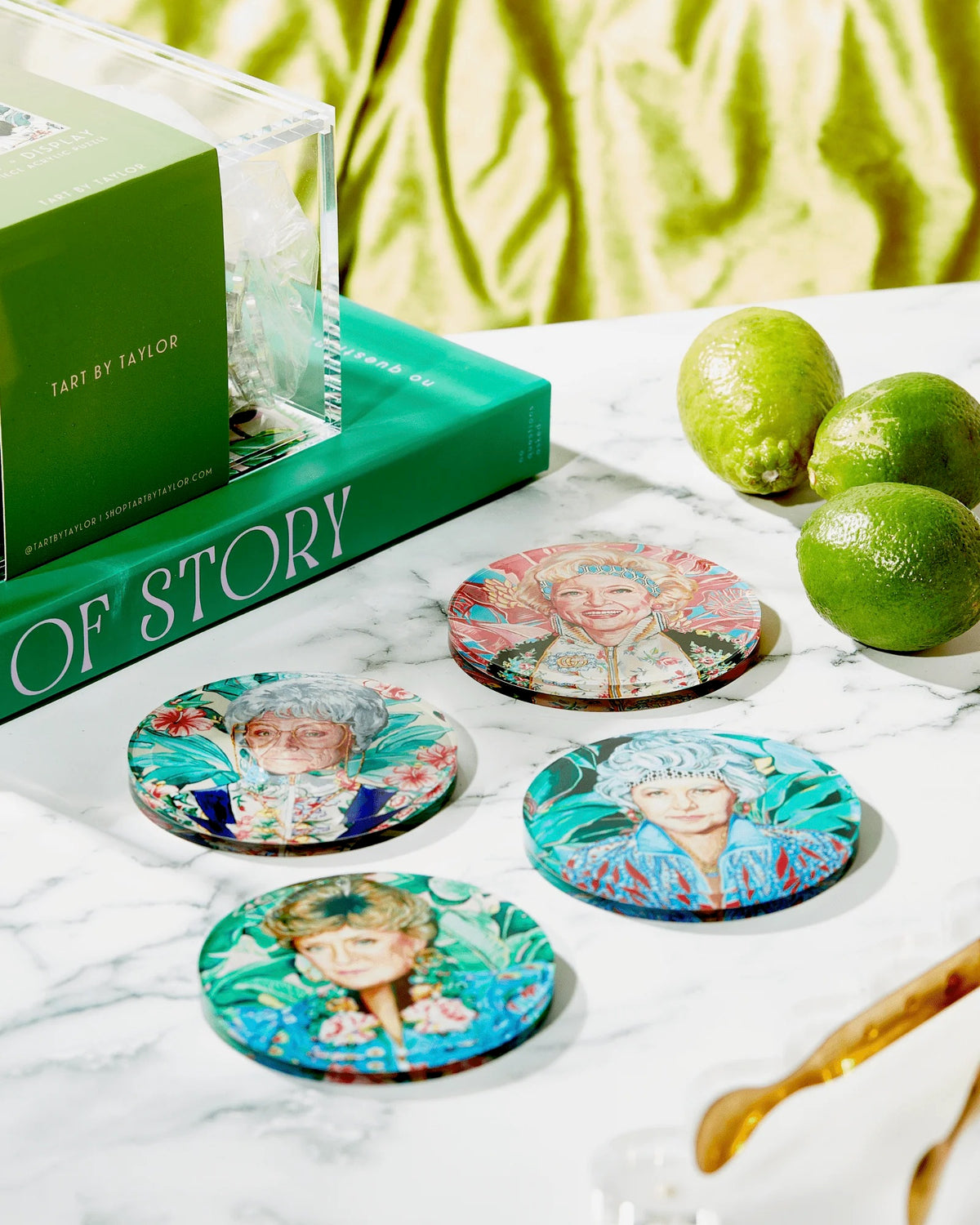 GOLDEN GIRLS COASTER SET