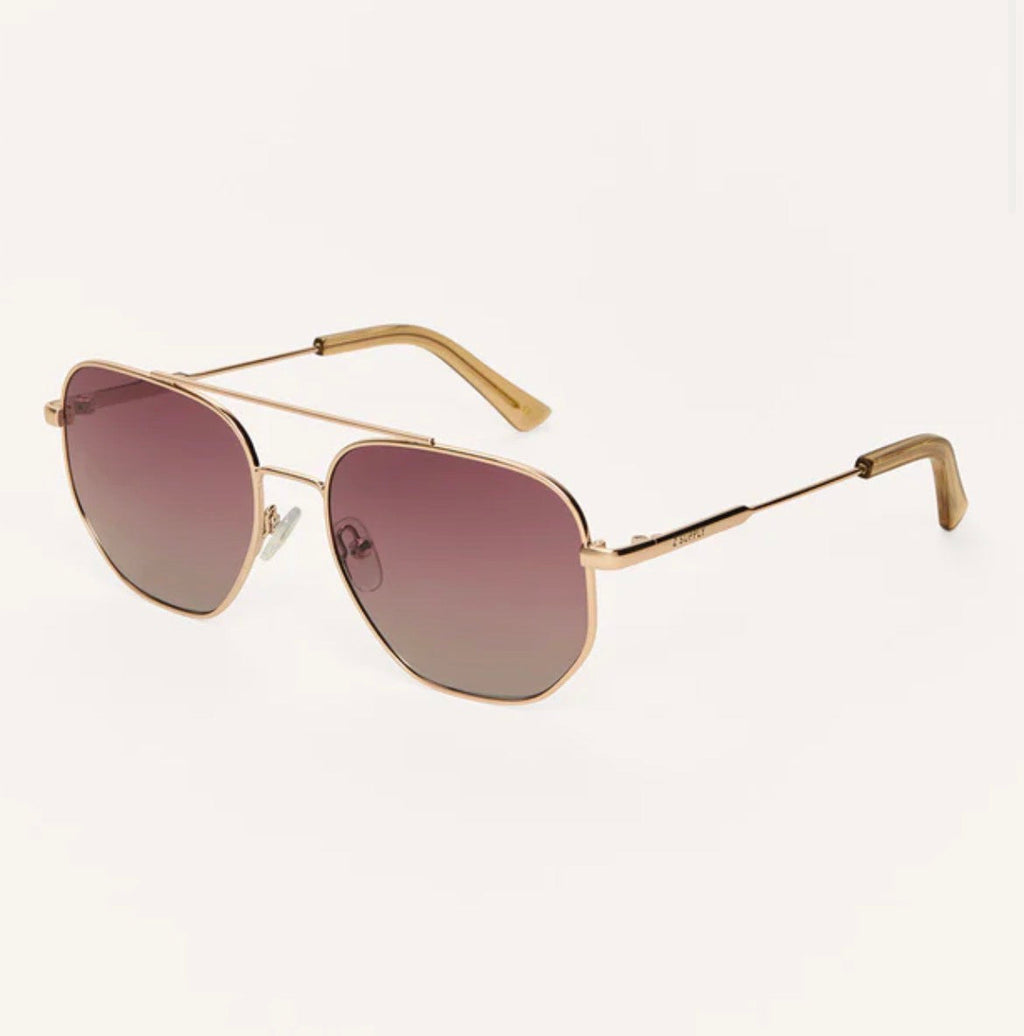 HIGHWAY ROSE GOLD SUNGLASSES