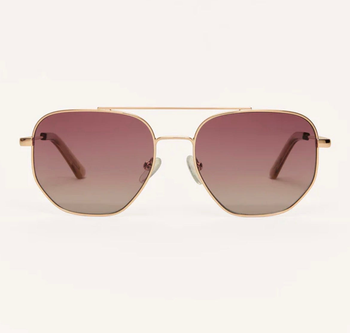 HIGHWAY ROSE GOLD SUNGLASSES