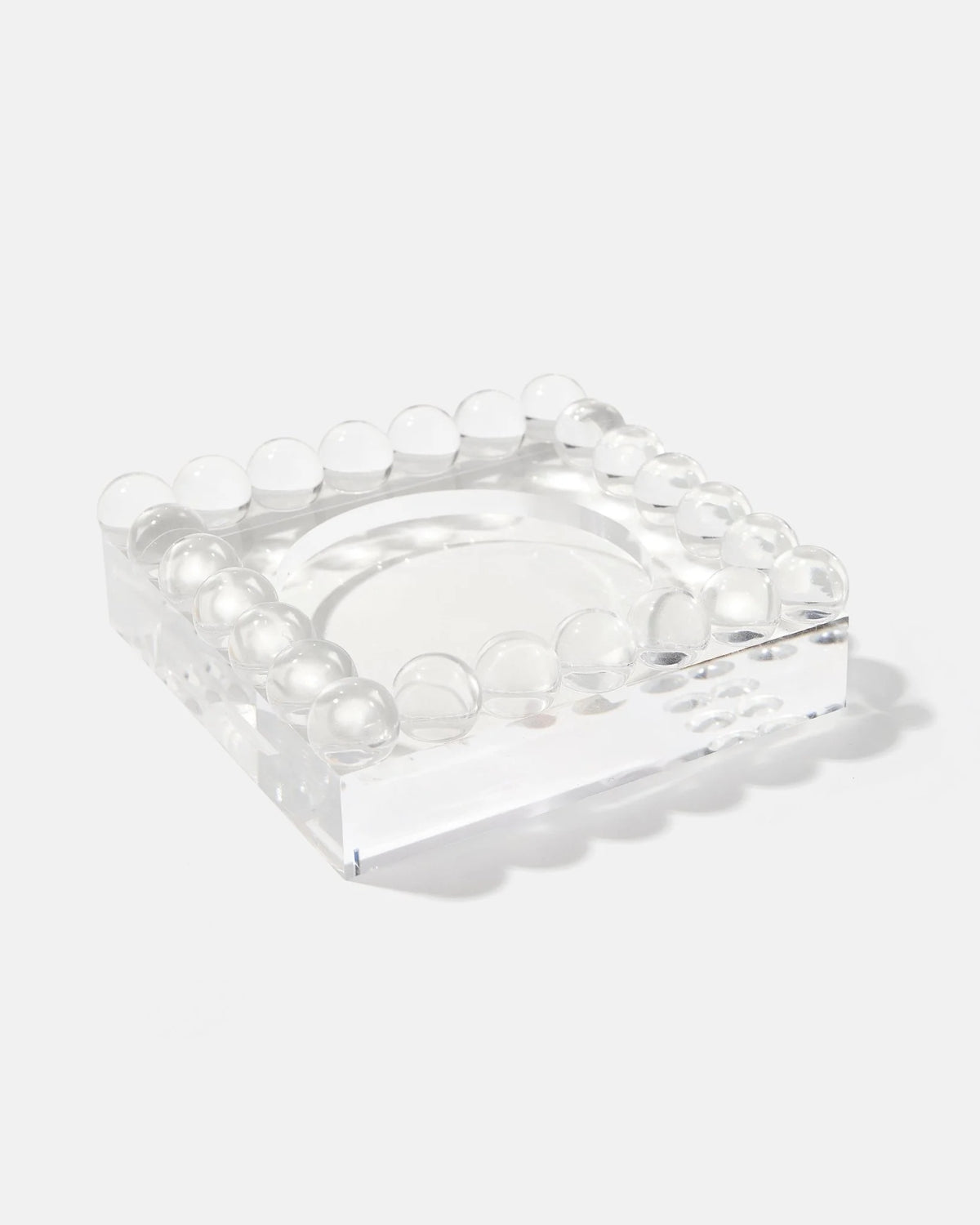 SMALL BUBBLE LUCITE TRAY