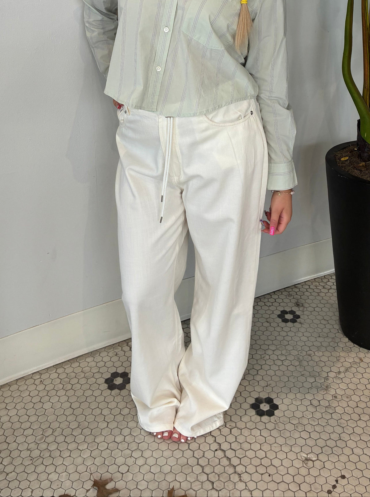 NORMANDIE PANTS IVORY