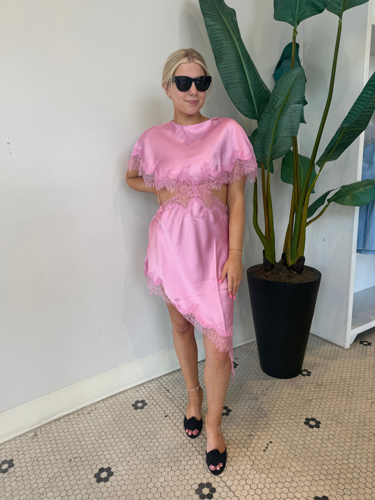 MAYCI DRESS PASTELL LILAC