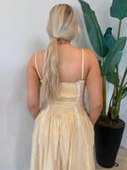 EMMA DRESS PALE YELLOW