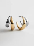 SLOANE GOLD HOOP EARRINGS