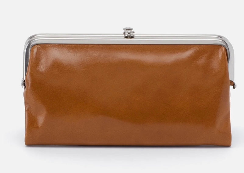 LAUREN CLUTCH WALLET IN TRUFFLE