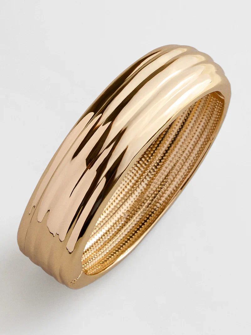 ODESSA HINGE BANGLE GOLD