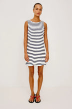 KAYLEE NAVY IVORY STRIPE