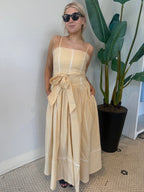 EMMA DRESS PALE YELLOW