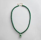 JANELLE NECKLACE - MALACHITE