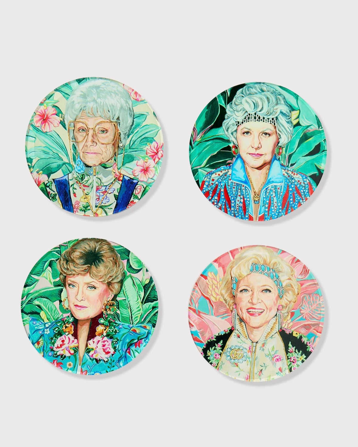 GOLDEN GIRLS COASTER SET