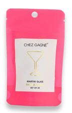 PAPER CLIP PACK MARTINI GLASS