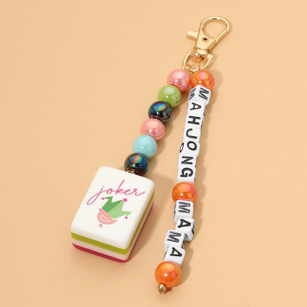 MAHJONG MAMA BAG CHARM