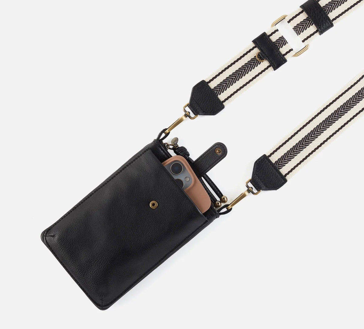 CASS PHONE CROSSBODY BLACK