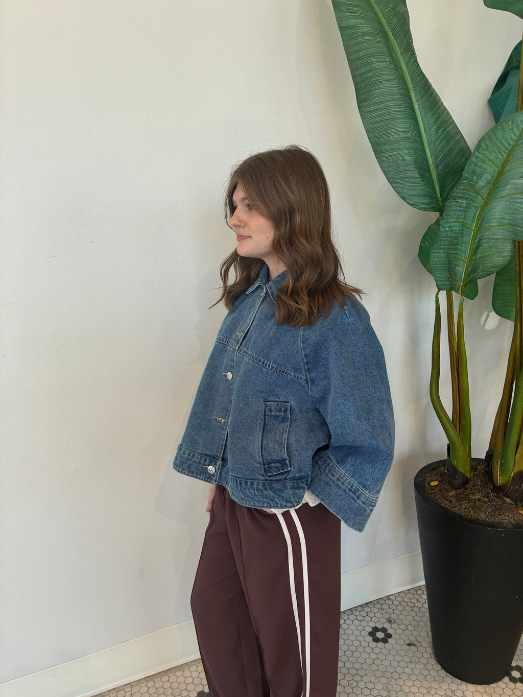 RHODE JACKET DENIM ARUBA BLUE