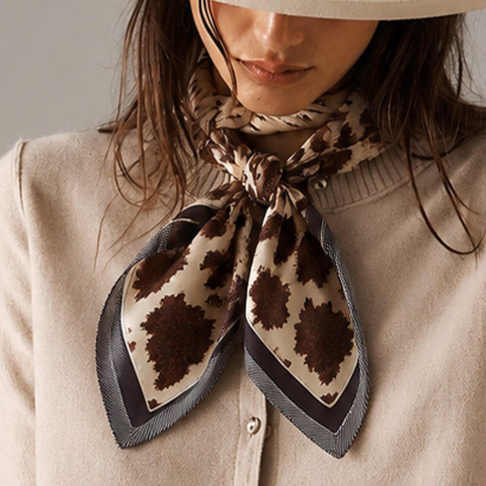 COW PRINT SCARF