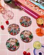 BEST BUDS COASTER SET