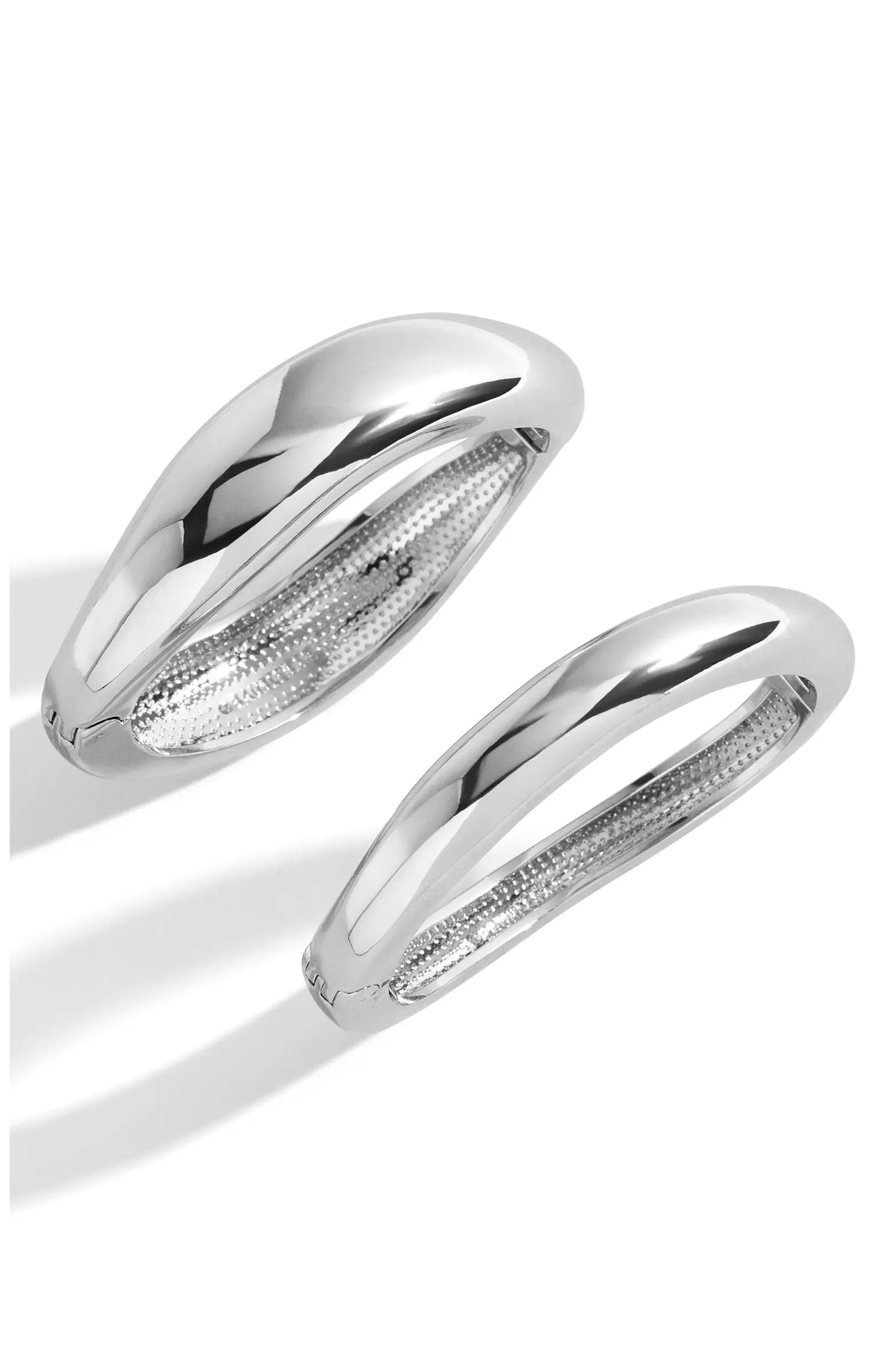 PRIYA HINGE BANGLE SET SILVER