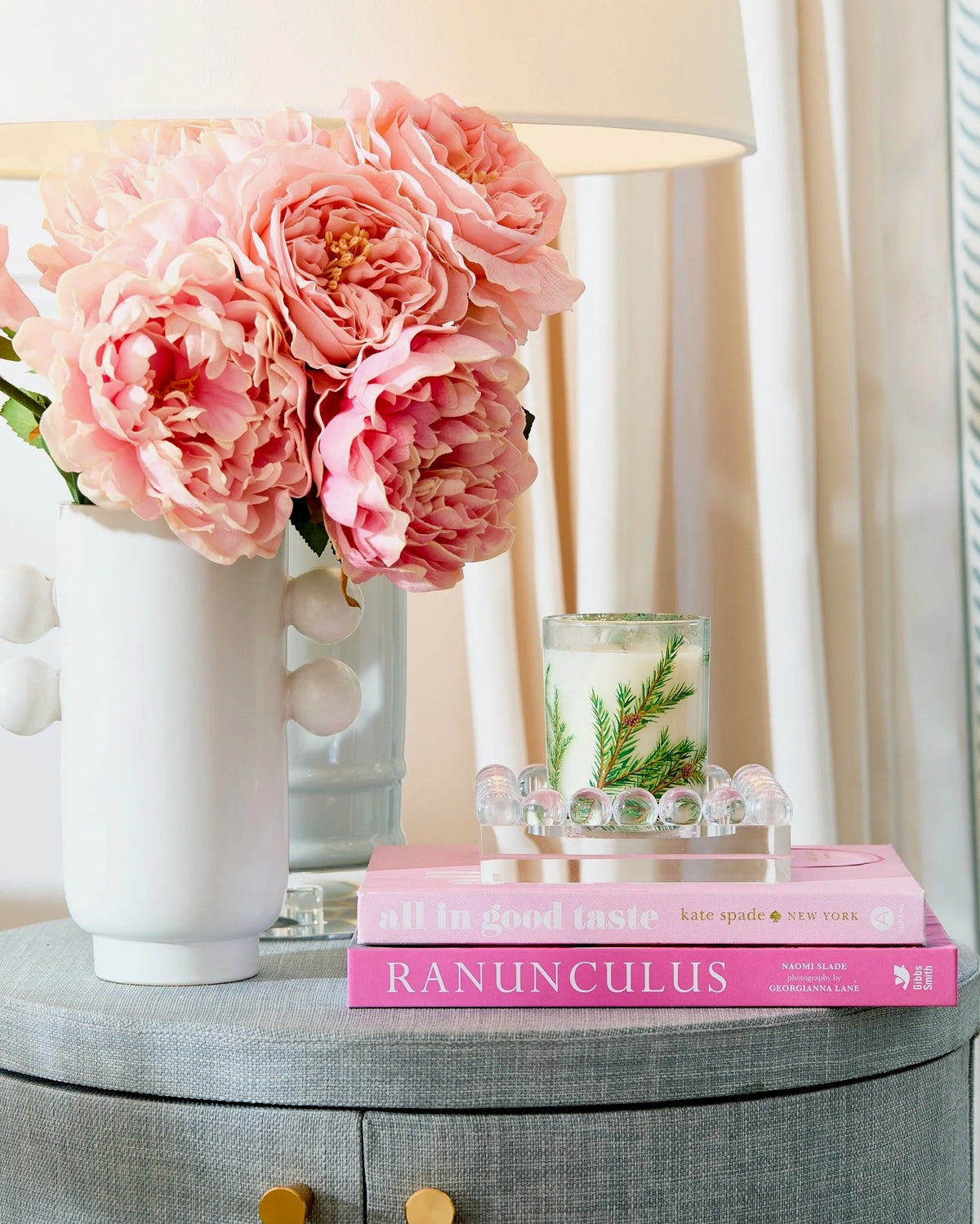 SMALL BUBBLE LUCITE TRAY