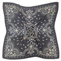 BLACK SKULL BANDANA SCARF
