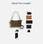 SENECA SHOULDER CROSSBODY OLIVE
