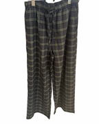MERRY PLAID DRAWSTRING PANTS
