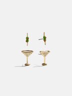 PIMENTO MOMENTO MARTINI EARRING SET