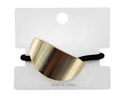 OVAL METAL HAIR TIE