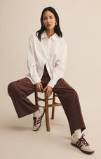 SAUNDER TRACK PANT SANDALWOOD