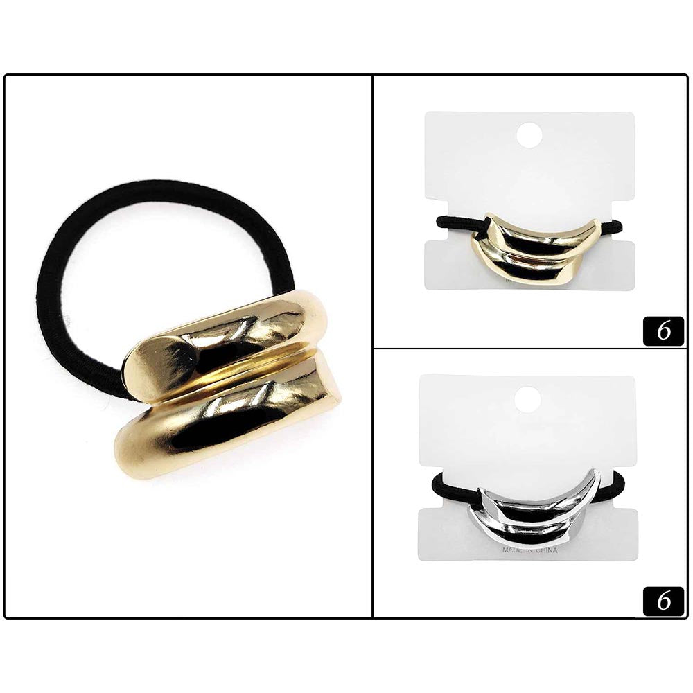 METAL BAR HAIR TIE