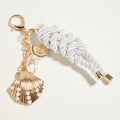 SEASHELL PEARL BAG CHARM