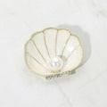 PEARL SHELL BROOCH