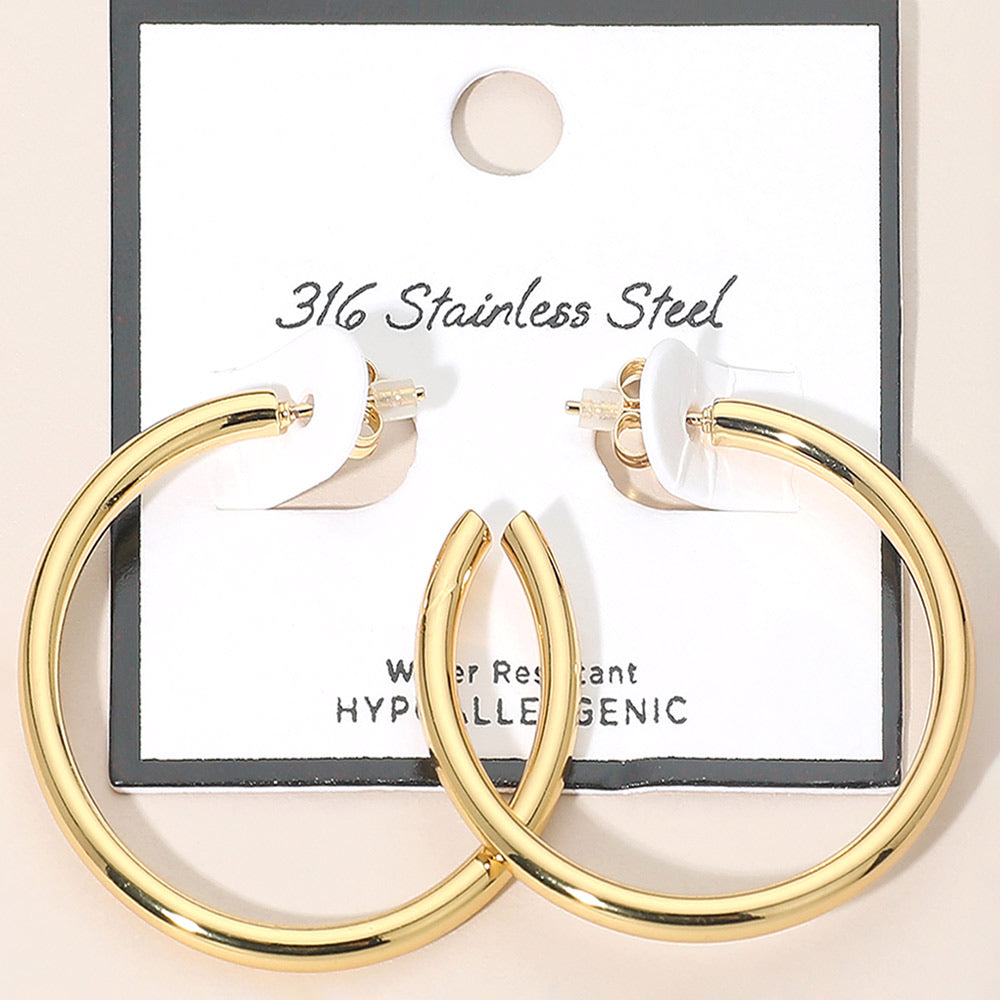 LARGE GOLD HOOPS