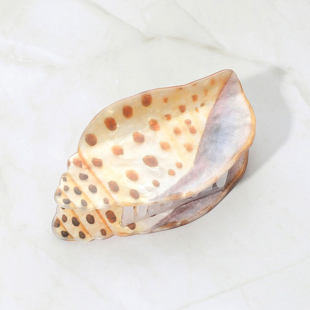 SEASHELL TAN HAIR CLIP