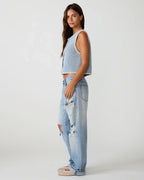 ANNYA SWEATER VEST BLUE ICE
