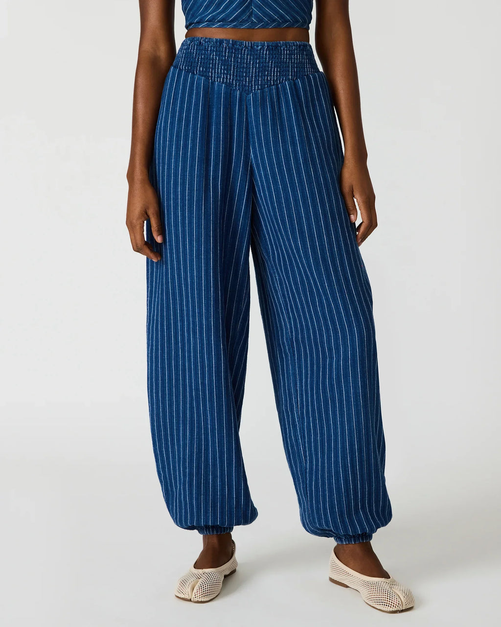 TILLIE PANT MIXED INDIGO