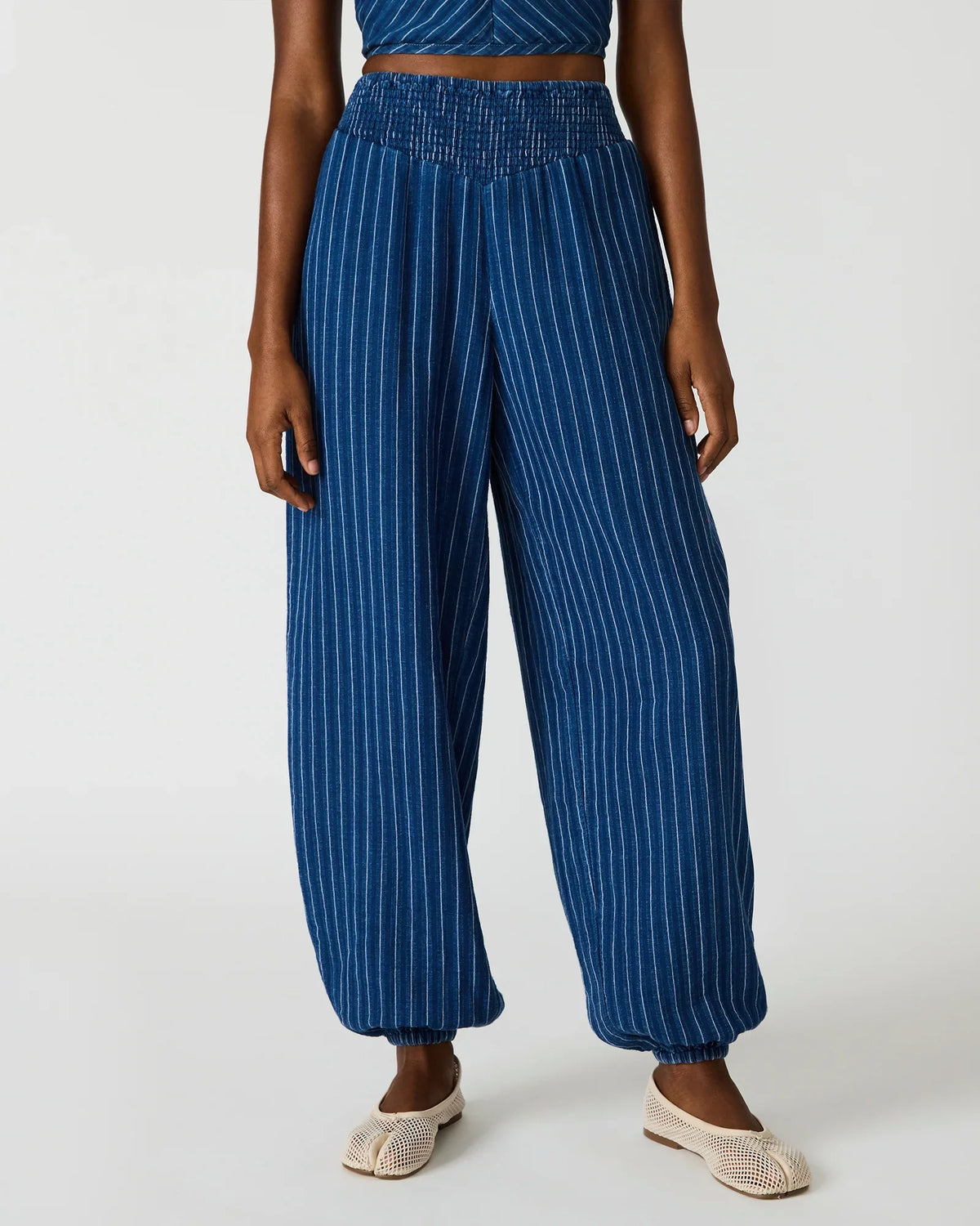 TILLIE PANT MIXED INDIGO
