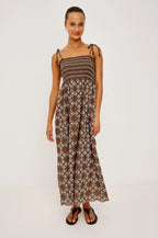 BECCA COCOA DAISY DRESS
