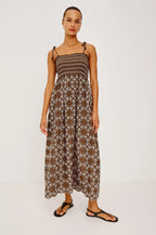 BECCA COCOA DAISY DRESS