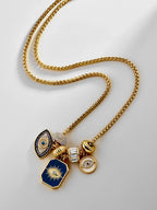 EVIL EYE CHARM NECKLACE