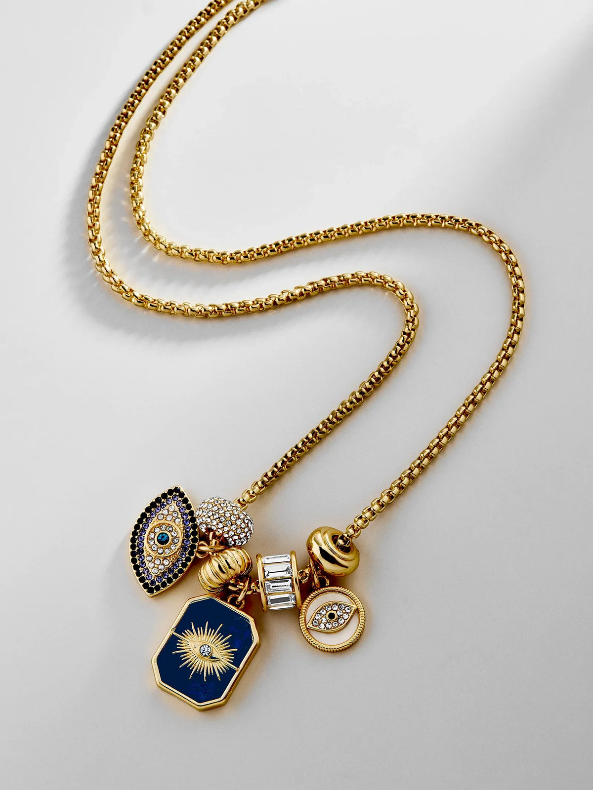 EVIL EYE CHARM NECKLACE