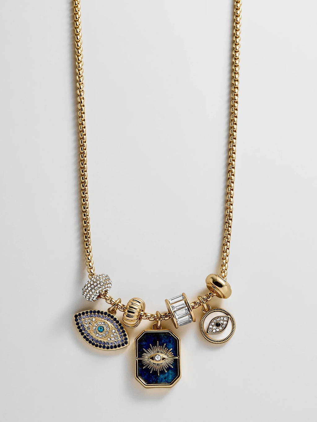 EVIL EYE CHARM NECKLACE