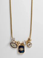 EVIL EYE CHARM NECKLACE